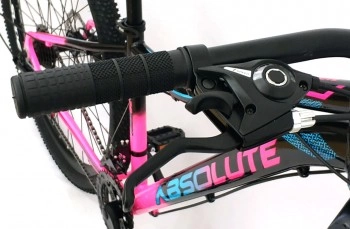 Bicicleta Absolute Hera Aro 29 Quadro 17  Preto/Rosa 21V .