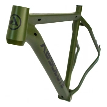 Quadro Absolute Nero 5 Modelo Mtb Bicicleta Cor Verde Oliva Tamanho Del Quadro 15