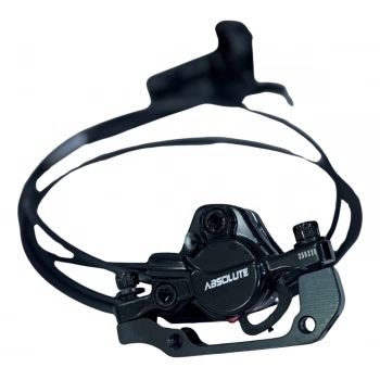 Freio Disco Hidráulico Traseiro Absolute+disco 160 Bike Grau .