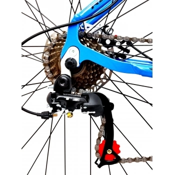 Bicicleta GTI Roma Aro 29 Quadro 17 Alumínio preto/azul 21V.