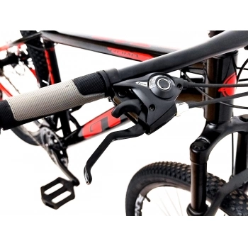 Bicicleta GTI Roma Aro 29 Quadro 15 Alumínio preto/vermelho 21V .